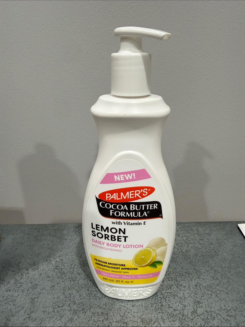 Palmers Lemon Sorbet Daily Body Lotion. New/Unopened